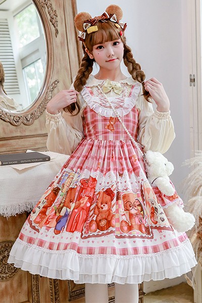 ワンピース ロリータ ロリータ キャミソール パニエ スカート