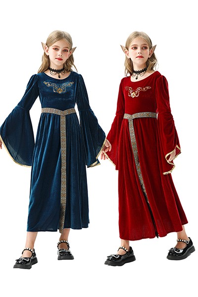 子供衣装 レトロ 宮廷風 ヨーロッパ 女の子 ルネサンス