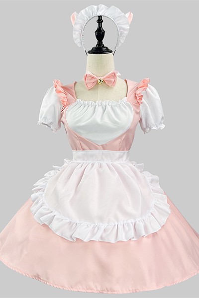 黒 猫 仮装 可愛い 鈴 メイド服