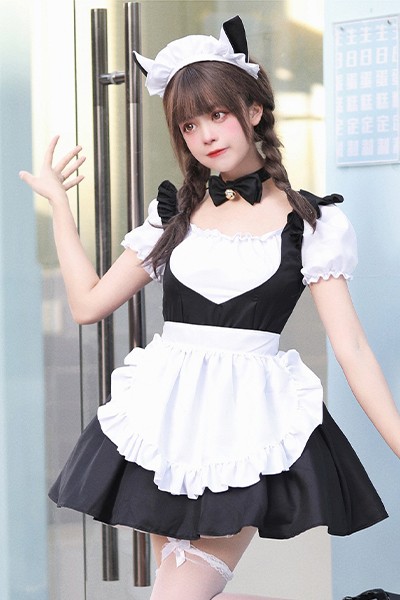 猫 メイド服 日系
