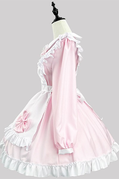 オリジナル 超萌え 日系 白黒 メイド服