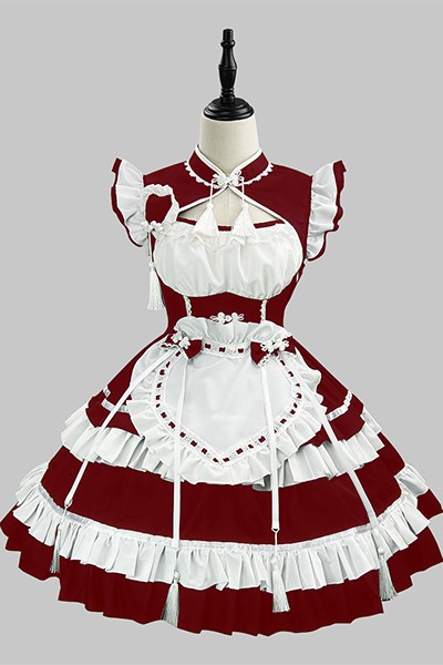 元宵 中華 メイド服