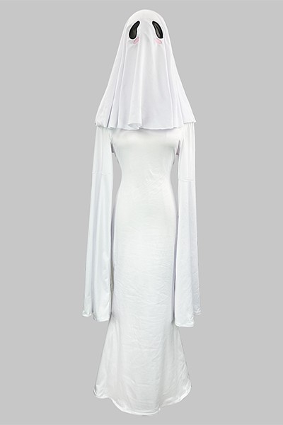 かわいい ゴースト ワンピース レディース コスプレ