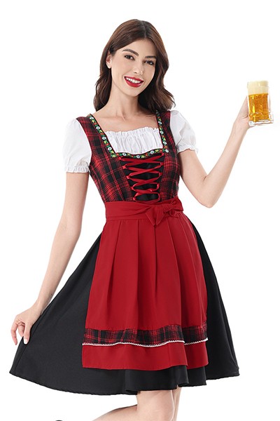 カーニバル レディース 伝統的 ドイツ オクトーバーフェスト 衣装