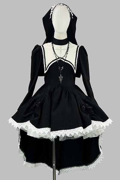 ハロウィン 修道女 衣装 COS