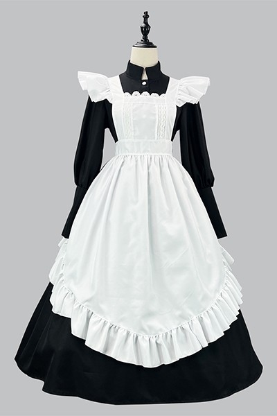 英式 ロング メイド服