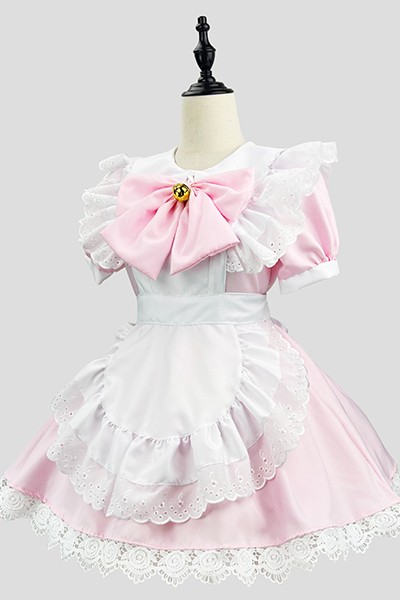 バニーガール コスプレ 白黒 女中 メイド服