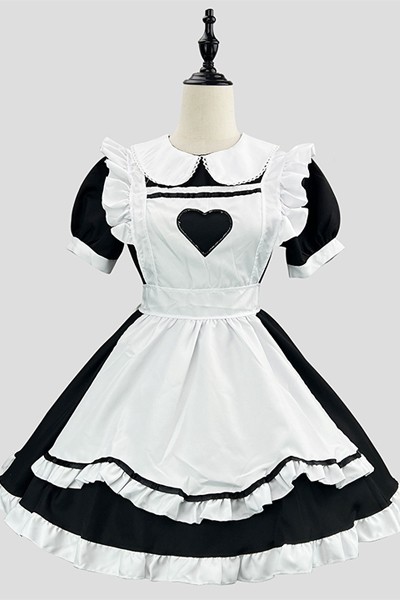 ハートくり抜き ウサギ メイド