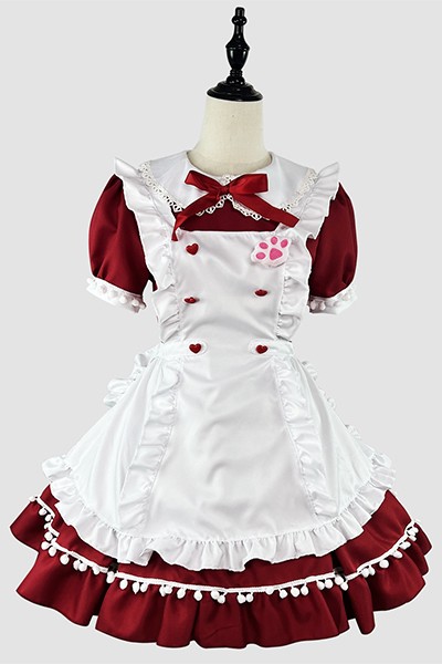 日常 可愛い メイド服