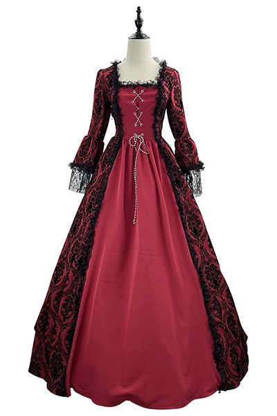 ワンピース 宮廷 レトロ