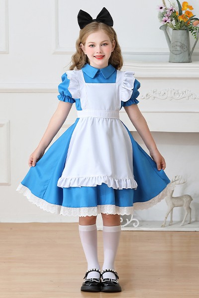 アリス 子供 演劇衣装 メイド服