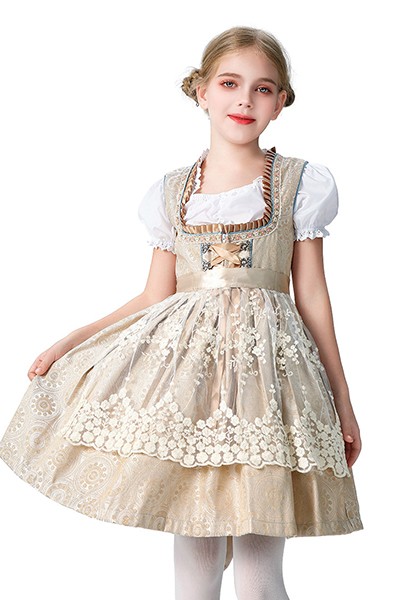 子供衣装 女の子 コス メイド キッズ ドイツ