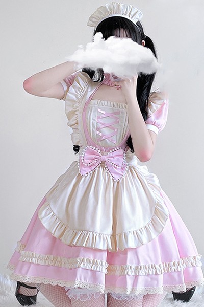 ロリータ OP 半袖 コスプレ 衣装