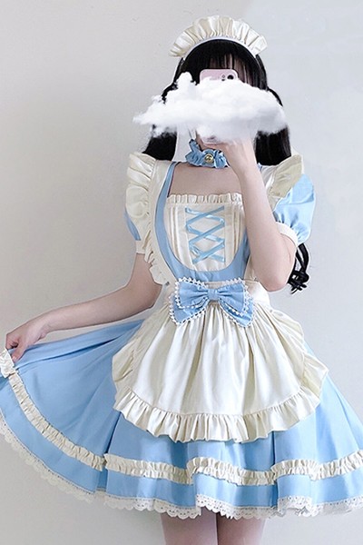 ロリータ OP 半袖 コスプレ 衣装