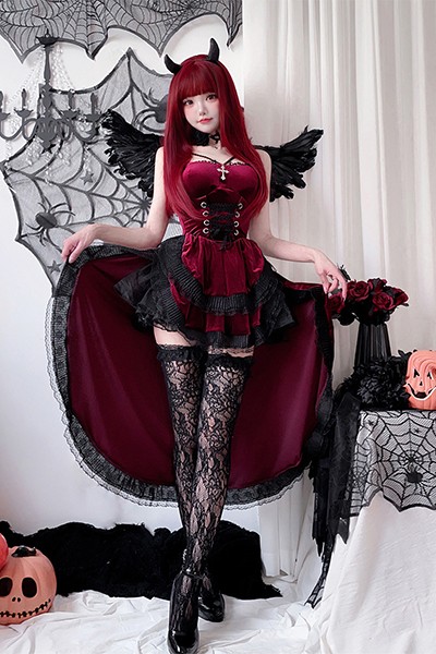 ゴシック風 ハロウィン衣装