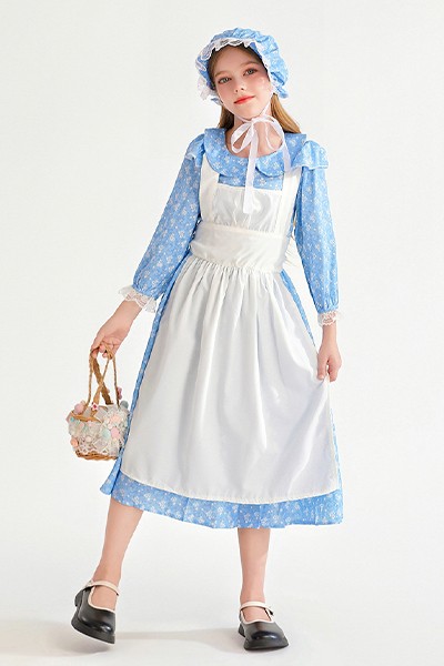 植民地少女 子供服 田園風 ヨーロッパ エステート メイド