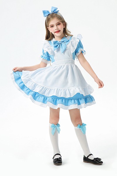 子供衣装 女の子 コス メイド