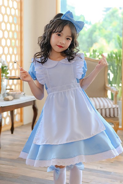 アリス 子供 演劇衣装 メイド服