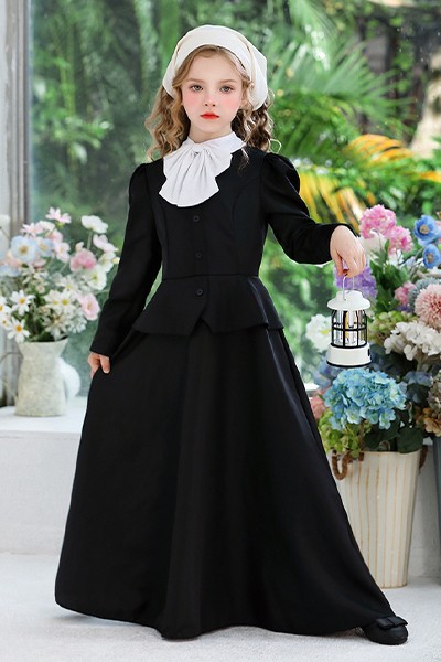 女の子 衣装 巡礼者 植民地少女